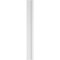 Ekena Millwork Fluted PVC Pilaster w/Decorative Capital & Base, 7"W x 60"H x 2"P PILP07X060FL02-2 - alternate 4